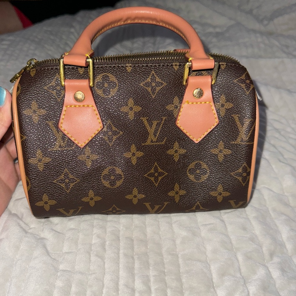 Louis Vuitton Nano Speedy Bag - Authentic with LV Tag
